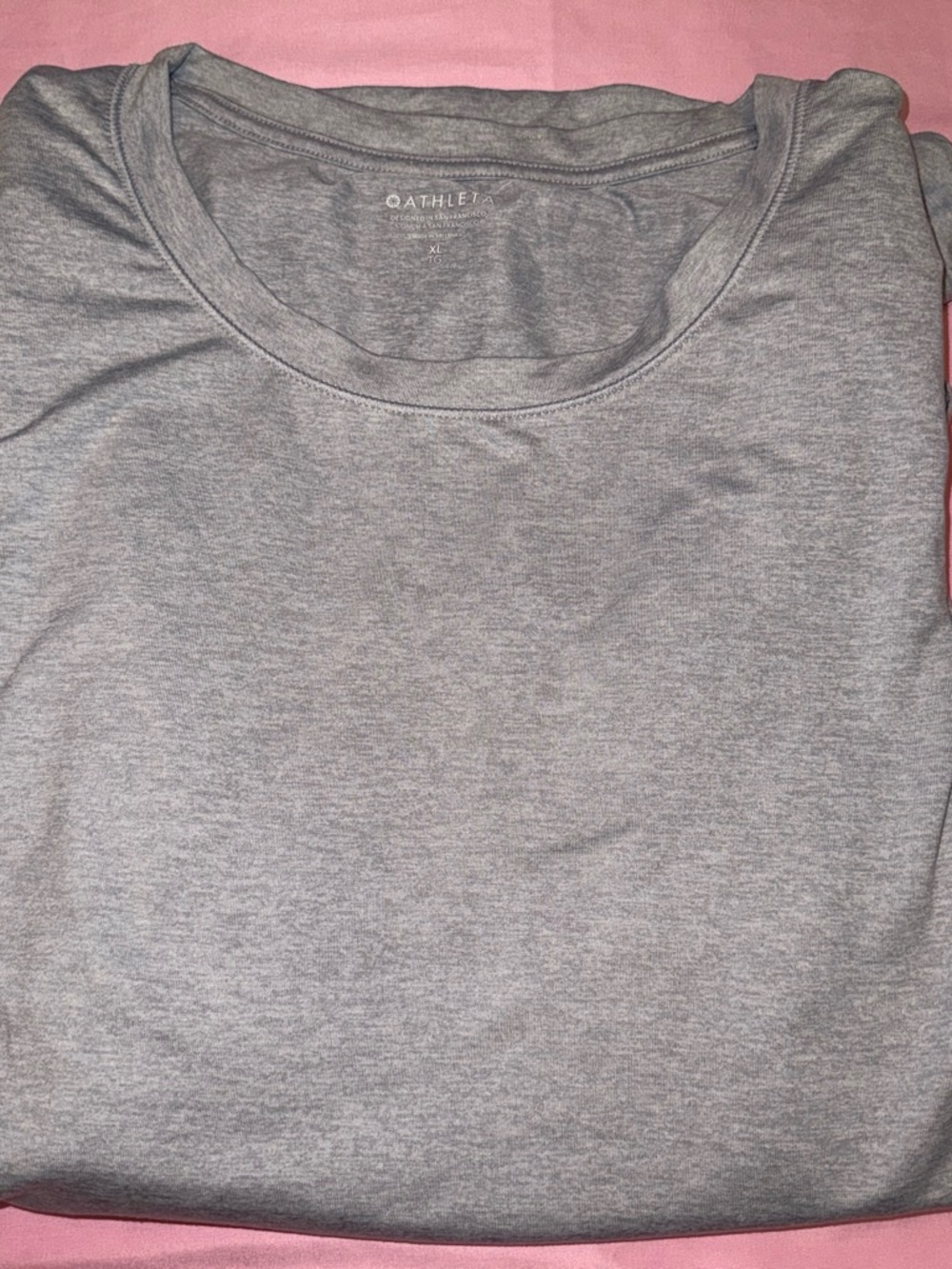 Athleta Women’s Gray Crew Neck long sleeve